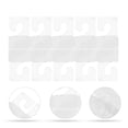 thumbnail image 3 of 200pcs PVC Crochets en Forme de J Cintres Crochets Suspendus Transparents Crochets Auto-Adhésifs, 3 of 6