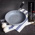 thumbnail image 1 of Sartén de piedra Maifan de estilo japonés, sartén antiadherente, sartén pequeña de 20 cm, sartén grande honda de 26 cm y 28 cm, olla antiadherente, 1 of 4