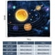 thumbnail image 2 of LHSHID Solar System Blanket Super Soft Flannel Fleece Throw Planet Blanket Cozy Outer Space Blanket for Boys Girls Adults Comfortable Bed Blanket for Sofa Living Room Travel Camping Couch 50x60in, 2 of 5