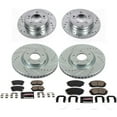 thumbnail image 3 of PowerStop Front and Rear Z23 Evolution Sport Carbon-Fiber Ceramic Brake Pad and Drilled & Slotted Rotor Kit Fits: HYUNDAI KIA Select Models K7510, 3 of 10