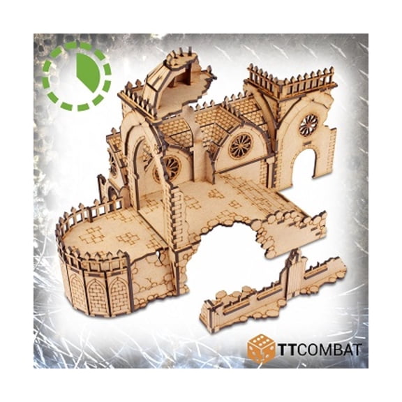 TT Combat Ruined Convent Pulpit New