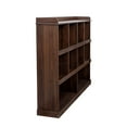 thumbnail image 5 of JERFIT 10 Tier Bookshelf with 40 Cubby Storage, Walnut Melamine Finish Bookcase Organizer for Home Office, Study Room, Display Shelf, 5 of 10