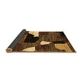 thumbnail image 2 of Ahgly Company Indoor Square Oriental Brown Modern Area Rugs, 8' Square, 2 of 4