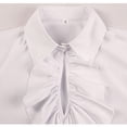 thumbnail image 6 of MEZZALL Toddler Boys Shirt Renaissant Lace Up Scottish Jacobite Classical Tops Cozy Dailywear, White, 8-9 Years, 6 of 6