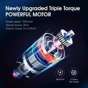 E·Durable 28 in 1 Mini Electric Screwdriver Sets with 24 Bits Rechargeable 3.7V Magnetic Repair Tool Kit