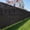 Black, variant on Heavy Duty Fence Screen 5'x50' | Windscreen Fencing Cover | Windblock Mesh Fabric Shade Cloth with Brass Grommets | Ideal for Garden, Yard, Pool Deck, Carport & Construction, Black