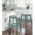 thumbnail image 2 of Powell Hayes Counter Stool Blue, 2 of 9