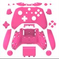 thumbnail image 1 of YUNDAP Boîtier de Protection Complet Pièces de Rechange pour Manette Sans Fil Xbox One Poignée Surface en Chanvre Coque de Protection Rose, 1 of 8