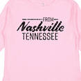 thumbnail image 4 of Inktastic From Nashville, Tennessee- State Capital Distressed Text Boys or Girls Long Sleeve Toddler T-Shirt, 4 of 5