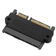 thumbnail image 1 of Inteprter Professional SAS to SATA 180 Degree Adapter Black Motherboards Angle Card Type3 NO3, 1 of 6