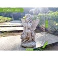 thumbnail image 5 of 12.8" Outdoor Angel Statues for Garden - Fairy Garden Figurines, Lovely Flower Fairy Garden Decor, Ornaments for Patio, Yard, Lawn, Gifts for Mom, Grandma, 5 of 9