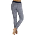 thumbnail image 2 of ToBeInStyle Women's Heathered French Terry Jogger Pants, 2 of 4