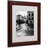 Trademark Fine Art "Montmartre" Framed Canvas Art by Chris Bliss