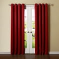thumbnail image 3 of Best Home Fashion, Inc. Silver Grommet Top Thermal Insulated Blackout Curtain Panel (Set of 2), 3 of 7