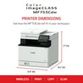 thumbnail image 5 of Canon Color imageCLASS MF753Cdw - All in One, Wireless, Duplex Laser Printer with 3 Year Limited Warranty, 5 of 9