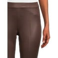 thumbnail image 4 of No Boundaries Juniors Faux Leather Pull On Jeggings, Sizes S-XXXL, 4 of 5