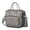 Grey-76, variant on Floral Lemon Print Cooler Tote Bag - Leakproof & Insulated Picnic Bag for Keeping Food Cold/Warm, Stylish for Any Occasion