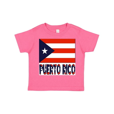 

Inktastic Puerto Rico Flag & Name Gift Toddler Boy or Toddler Girl T-Shirt