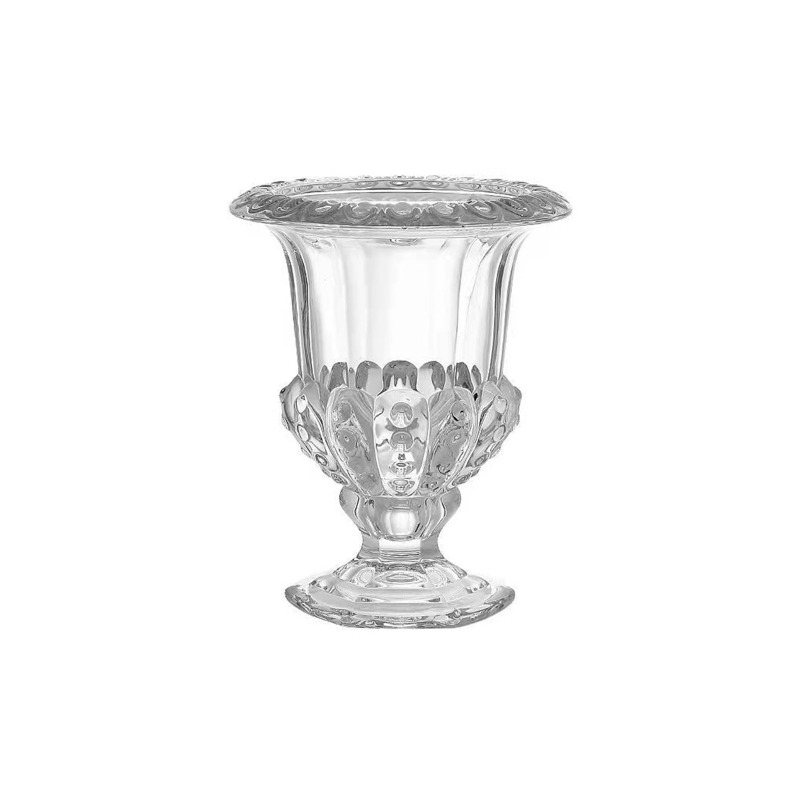 Crystal Vases for Table Centerpieces,Pedestal Vase Floral Container Bulk,Mini Footed Bowl Flower