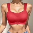 thumbnail image 2 of Sngxgn High Impact Sports Bras for Women Padded Sports Bras for Women Workout Bras for Women Yoga Bras(Red,L), 2 of 5