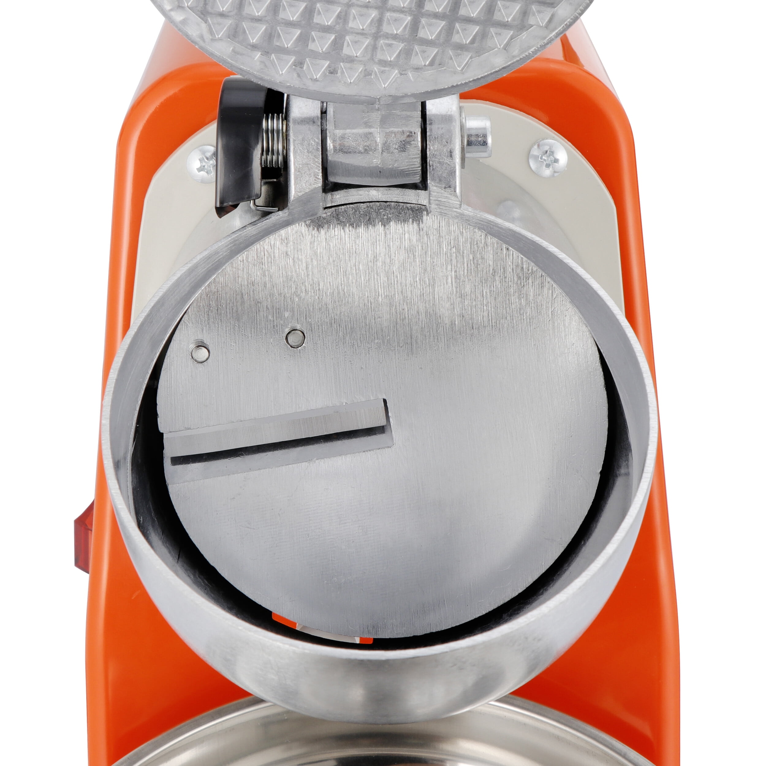 SuperDeal Ice Shaver Machine 300W Electric Ice Crusher Cold Drink Smoothie Making w/Bowl, Orange