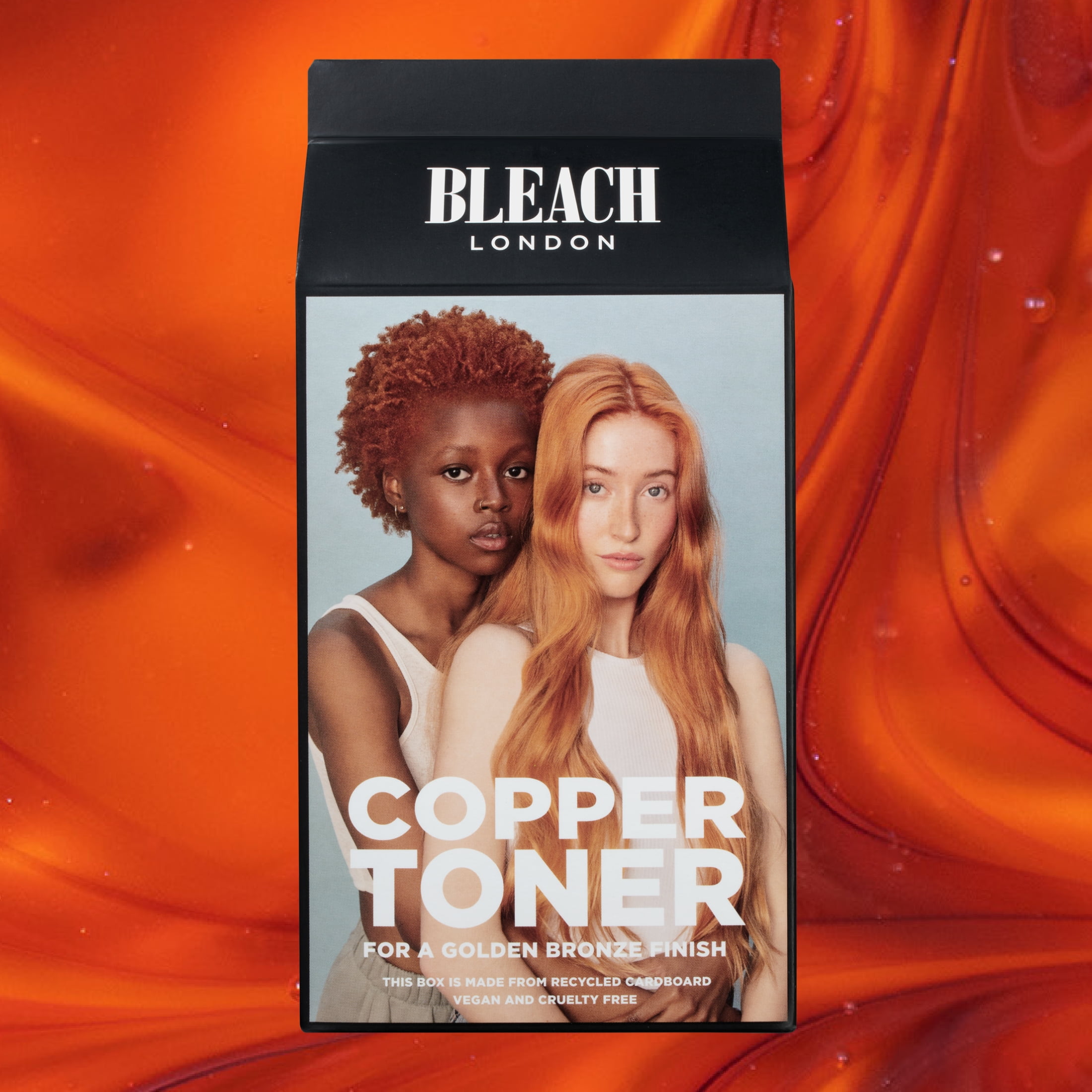 Bleach London Semi-Permanent Hair Toner Cream, Copper,  oz 
