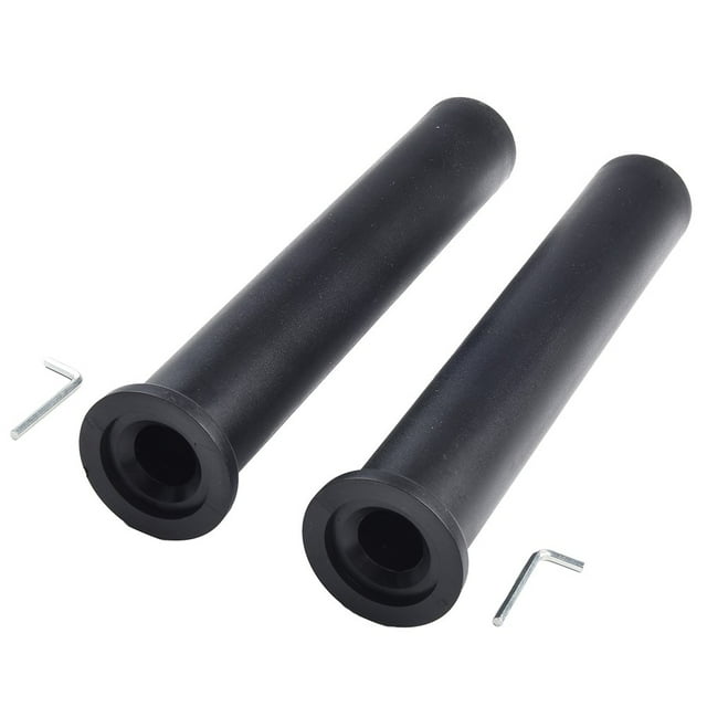 2 Pcs Manchon Adaptateur de Barre de Musculation Convertit Plaque de Poids 1 Po en 2 Po Poteau 200MM/300MM Résistant aux Chocs