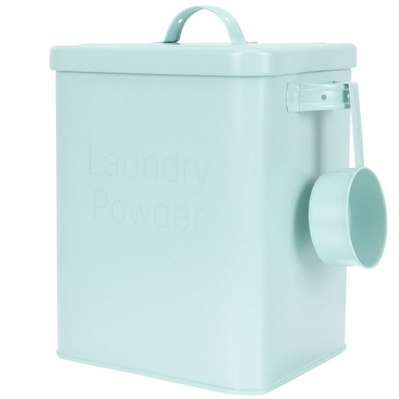 PBPBOX Laundry Detergent Powder Storage Box Green for Kitchen 1 Set