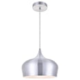 thumbnail image 3 of Living District Nora 1 Light Burnished Nickel Pendant, 3 of 4