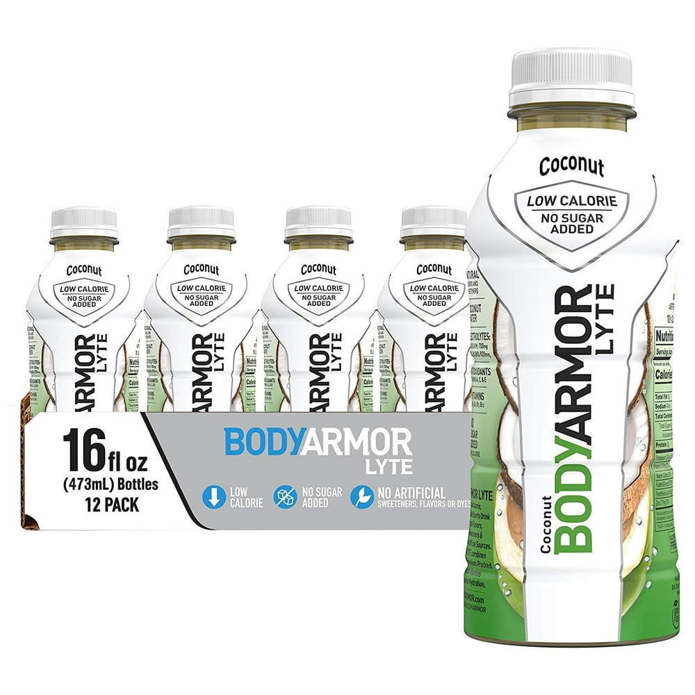BODYARMOR LYTE Sports Drink LowCalorie Sports Beverage, Coconut, Natural Flavors With Vitamins
