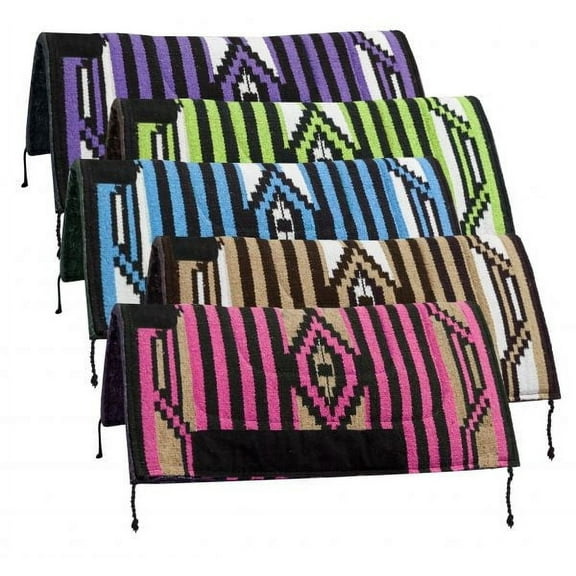 32" x 32" Acrylic Top Saddle Pad w/ Felt Bottom (Blue)