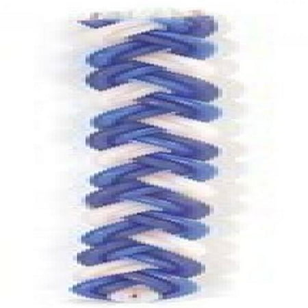 Flat Havdalah Candle - Havdalah Candles - Paraffin - Large Blue and White