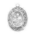 thumbnail image 3 of St. Anthony Sterling Silver Medal Necklace, 3 of 10