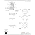 thumbnail image 4 of Westbrass D98R-05 Integrated Overflow Round Tip Toe Bath Drain - Polished Nickel, 4 of 4