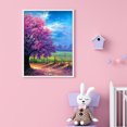 thumbnail image 4 of (Primavera) Serie Paisaje Primavera Con Diamantes Redondos Pintura Diamantes Resina 40*50cm B621, 4 of 9