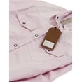 thumbnail image 3 of Ma Croix Mens Long Sleeve Denim Shirt Slim Fit Chambray Long Sleeve Button Down Shirt with Pocket, 3 of 4