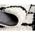 thumbnail image 6 of Modern Indoor Rectangular Carpet, Pad, Mat Ensley White Shag 2' x 3' Rug, 6 of 6