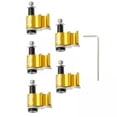 thumbnail image 1 of 2x 5 unids/set de adaptador de agarre de , guía de tubo de aceite de , asiento de conversión fijo, de alambre, línea Zulema Adaptador de manguera de bicicleta, 1 of 8