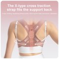 thumbnail image 3 of Corrector Postura Hombro Ajustable para La Parte Superior Espalda Enderezador Invisible Columna Lumbar Del, 3 of 9