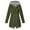 Green, variant on PMVFHDE Womens Rain Poncho Women Solid Rain Jacket Outdoor Plus Size Hooded Windproof Loose Coat Dark Blue,XXXL