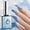 High-Gloss Crystal Coating, variant on 3D Nail Gel, 3D Water Drop Gel Top Coat Set, No Wipe, Raindrop Bubble Effect, Top Coat No Wipe, 3D Nail Art Gel for Nail & Nail Glue Sculpting Gel Polish for Nail Charms Design in the Salon
