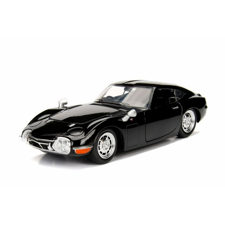 1967 Toyota 2000 GT Hard Top Black Jada 30539DP1 1 24 scale