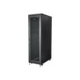 thumbnail image 2 of StarTech.com 42U Server Rack Cabinet - 4-Post Adjustable Depth (5.9 Pouces to 36.4 Pouces) IT Network Equipment Rack Enclosure with Casters - 2000lbs (RK4236BKB) - Armoire à Rack - sur Pied - Noir - 42U - 19 Pouces, 2 of 9
