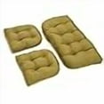 thumbnail image 3 of U-Shaped Spun Polyester Tufted Settee Cushion Set (Set of 3), 3 of 3