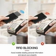 thumbnail image 5 of Slim Card Holder Wallet for Men,RFID Blocking,Minimalist Pop Up Card Holder,Can holds 10+ Cards,Gifts for Men, 5 of 5