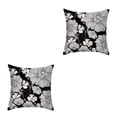 thumbnail image 2 of Inteprter Funda de almohada Estilo simple Dormitorio Suministro Fundas de cojines decorativos Decoración para el hogar Sofá Accesorio Estilos modernos catorce 21CR27 2piezas Inteprter CBP380808, 2 of 6