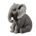 thumbnail image 3 of 7" H Sitting Baby Elephant, 3 of 5