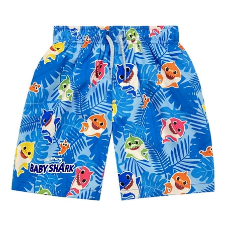

Pinkfong Baby Shark Infant Baby Boys Swim Trunks Bathing Suit Baby Shark S20 12 Months