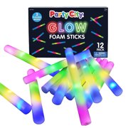 Party City Glow Sticks Foam 12pk (4 Colors)