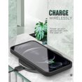 thumbnail image 4 of Compatible with iPhone 12 Pro Max 6.7 Inch 2020 Case, Shockproof Slim Fit Liquid Silicone Gel Rubber Protective Case Soft Touch Back Cover Fit with iPhone 12 Pro Max 6.7" - Black, 4 of 8